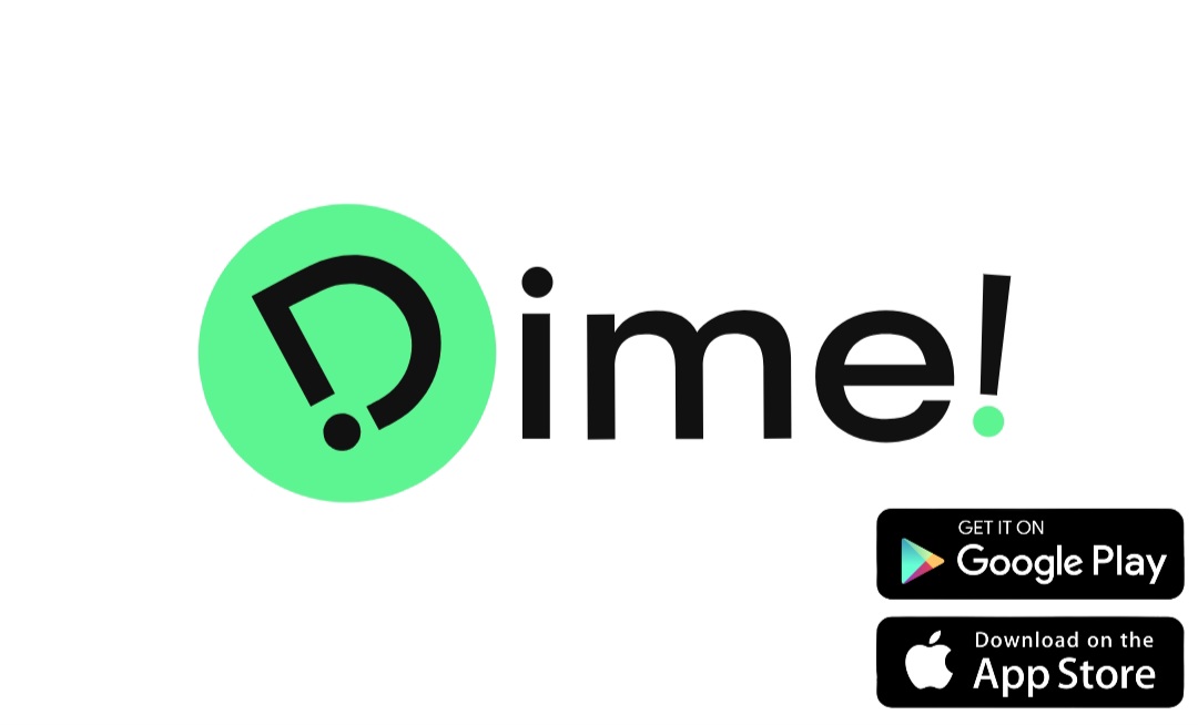 Dime googleplayขาว